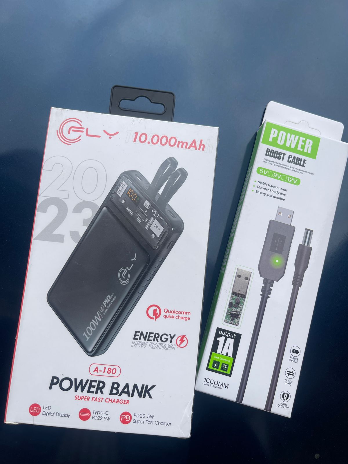 POWER BANK -10000MAH + CABLE (GRATIS)🔋