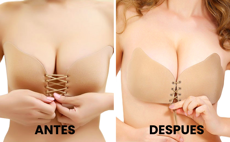 BRASIER INVISIBLE LLEVA 2 +1 GRATIS 🌈