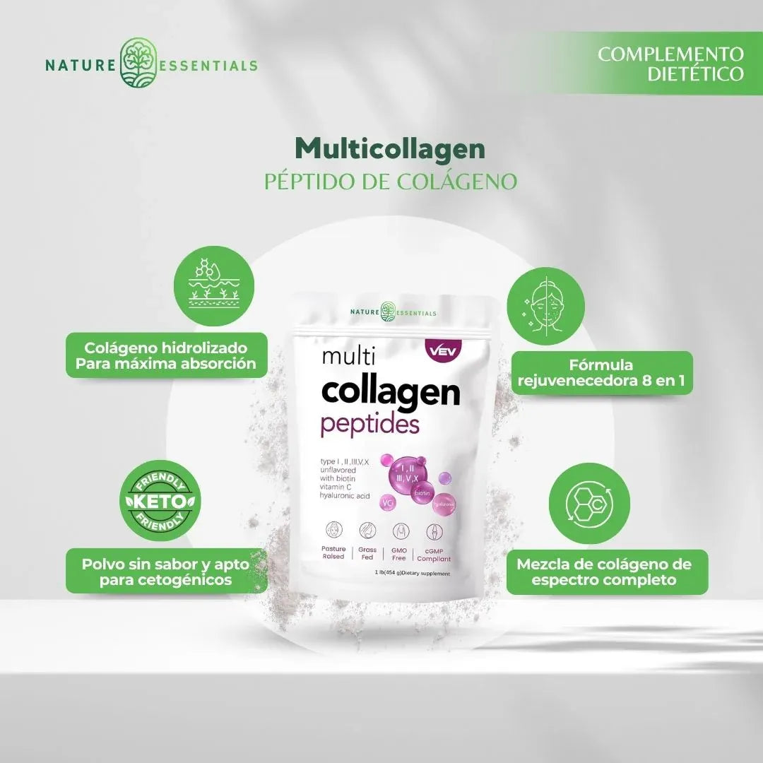 MULTI COLAGENO NATURAL +1 (GRATIS)🍶