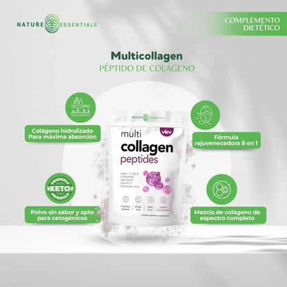 MULTI COLAGENO NATURAL +1 (GRATIS)🍶
