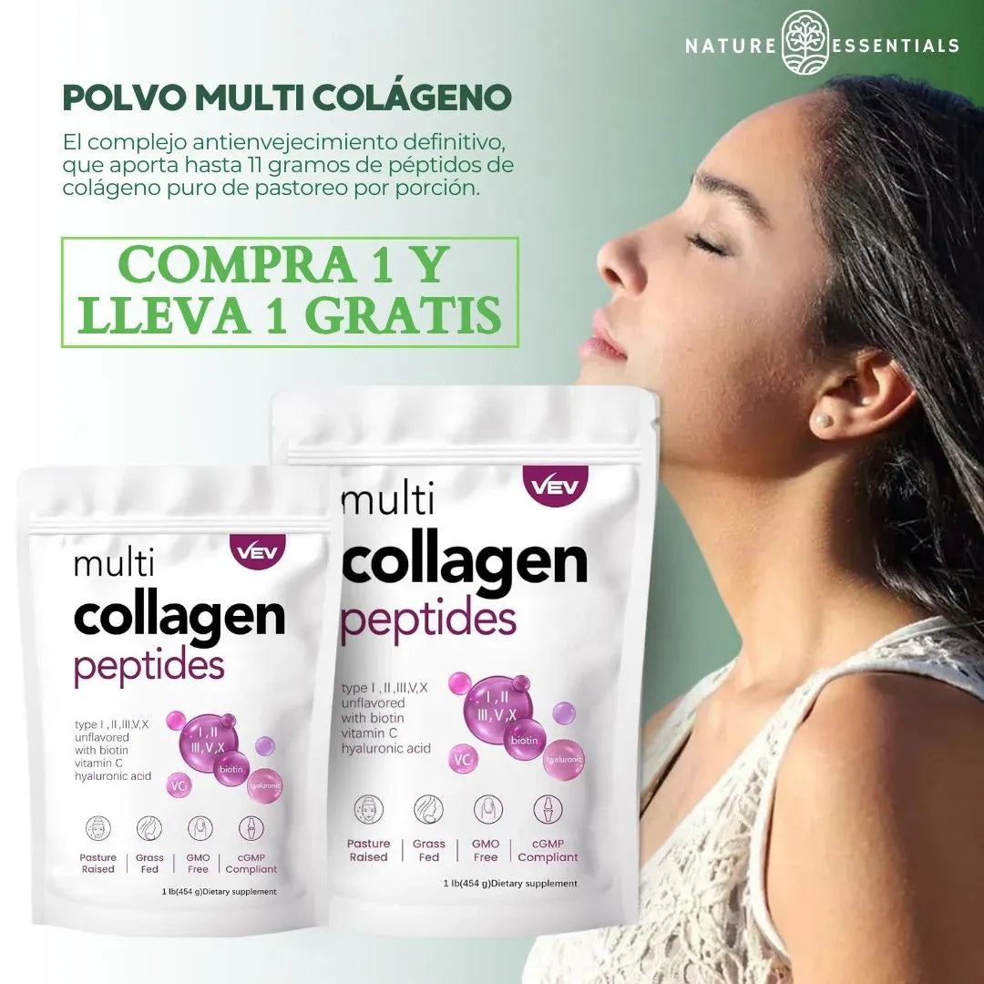 MULTI COLAGENO NATURAL +1 (GRATIS)🍶