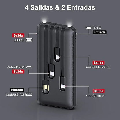 POWER BANK 10000 MAH + CABLE PARA ROUTER (GRATIS)📲