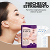 2 CAJAS DE 100 PARCHES ESTIRAMIENTO FACIAL⭐⭐⭐