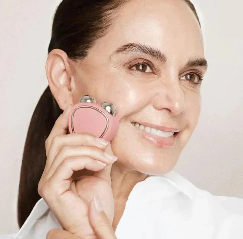 Masajeador facial microcorriente + Gel aloe vera (GRATIS)🌺