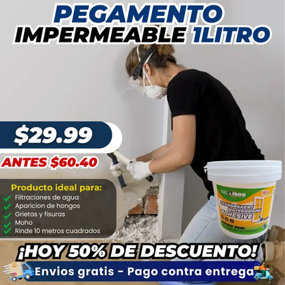 PEGAMENTO IMPERMEABLE PARA SUPERFICIES (1 LITRO)✅