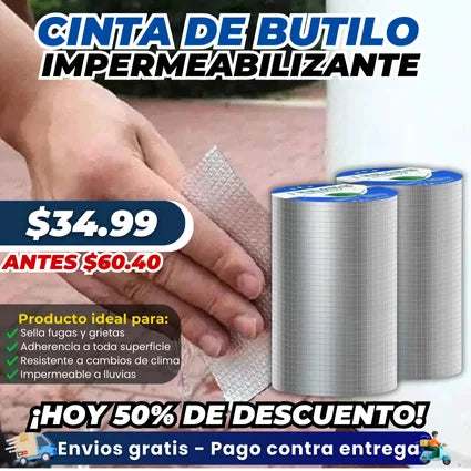 2 CINTAS DE BUTILO-RESISTENTE✅