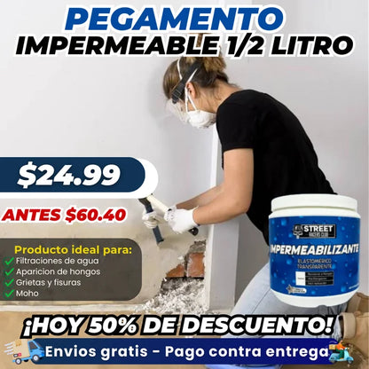 PEGAMENTO IMPERMEABILIZANTE 1/2 LITRO✅