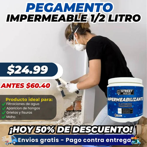 PEGAMENTO IMPERMEABILIZANTE 1/2 LITRO✅