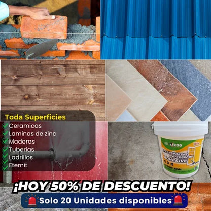 PEGAMENTO IMPERMEABLE PARA SUPERFICIES (1 LITRO)✅