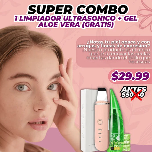 LIMPIADOR ULTRASONICO - GEL ALOE (GRATIS)🌺