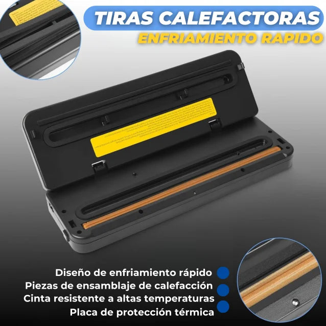 SELLADOR AL VACIO +10 FUNDAS (GRATIS)✅