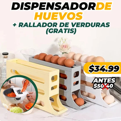 DISPENSADOR +1 RALLADOR DE VERDURAS (GRATIS)