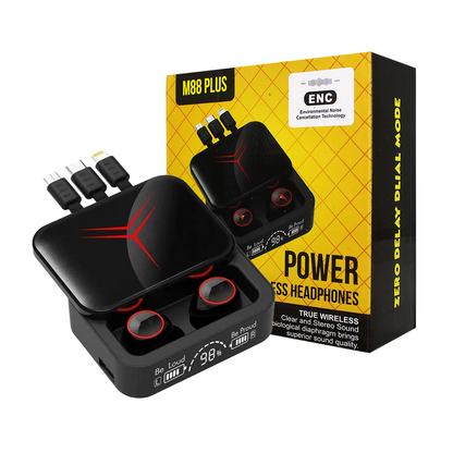 AUDIFONOS INALAMBRICOS -POWER BANK🔋