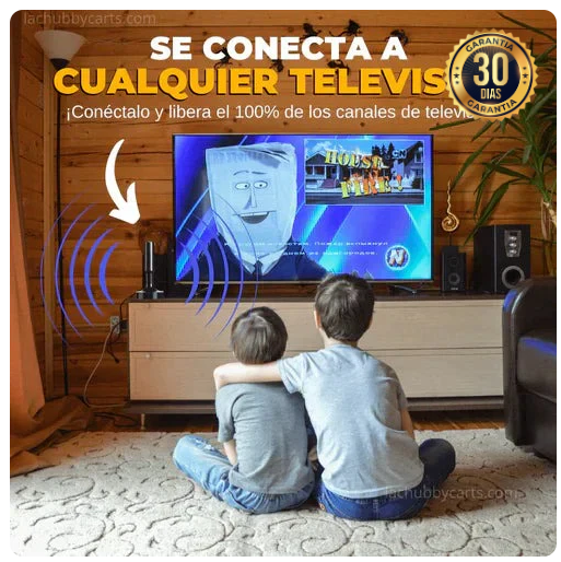 ANTENA HD 4K PARA TODOS LOS TELEVISORES✔️