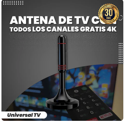 ANTENA HD 4K PARA TODOS LOS TELEVISORES✔️