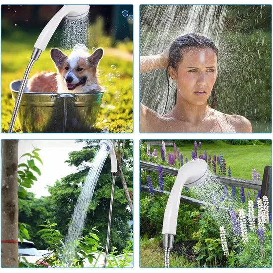 DUCHA PORTATIL RECARGABLE✅