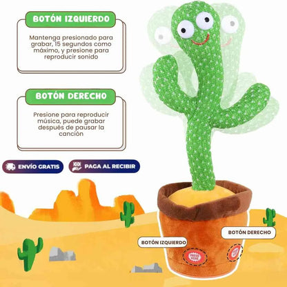 CACTUS BAILARIN🌵-PARA LOS PEQUEÑOS DE LA CASA👶
