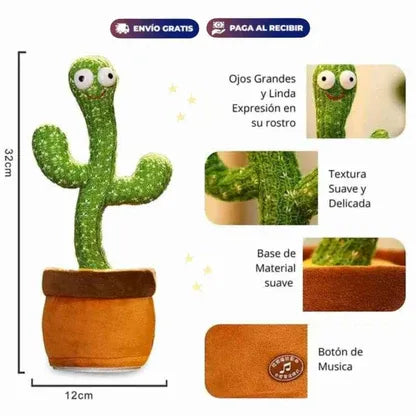 CACTUS BAILARIN🌵-PARA LOS PEQUEÑOS DE LA CASA👶